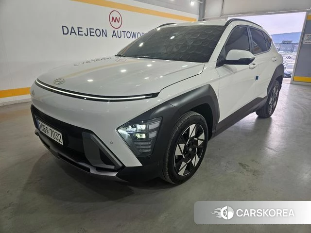 Hyundai Kona Hybrid (SX2) 2023 Белый из Кореи