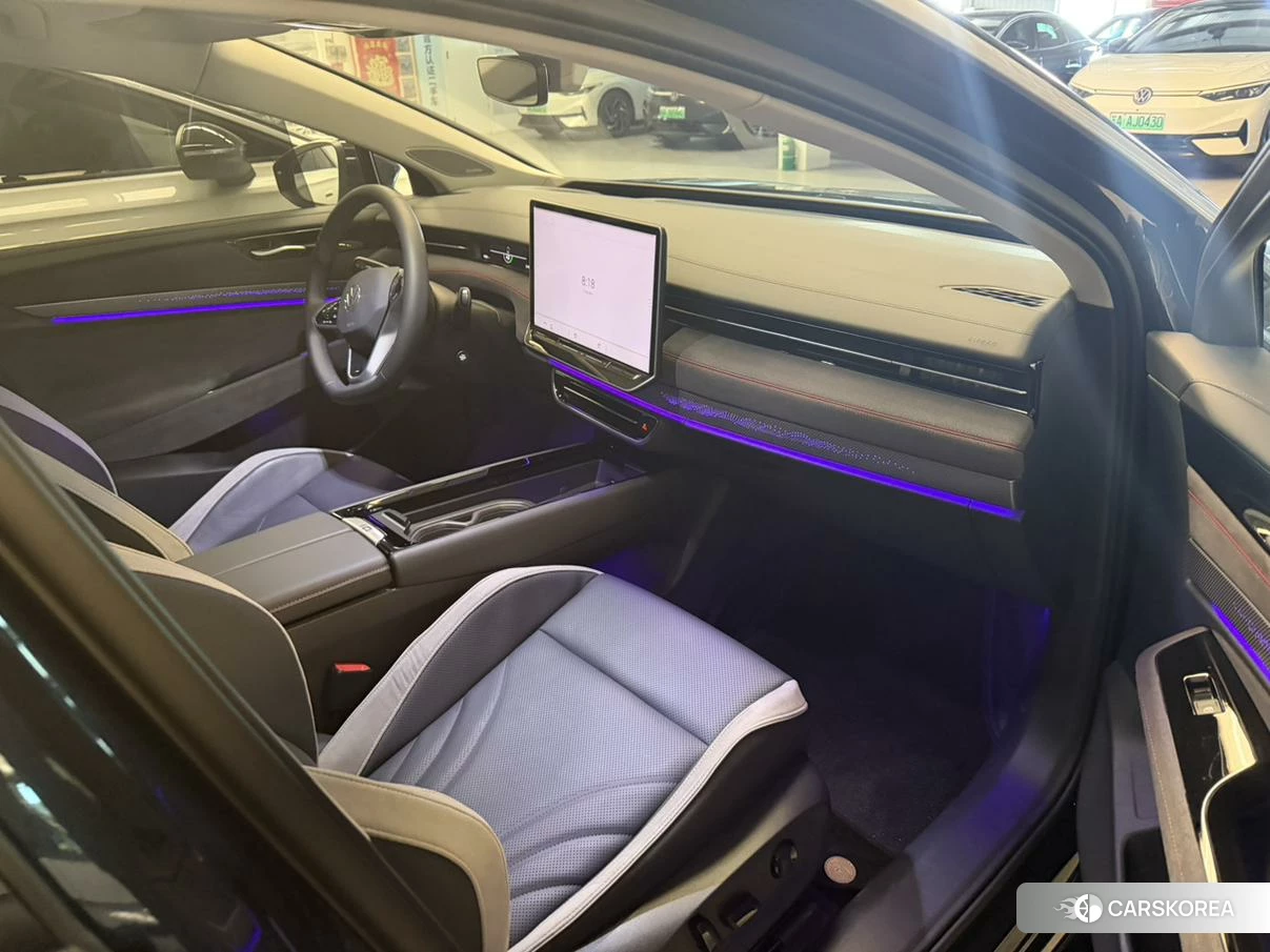 Volkswagen ID.7 VIZZION 2023 Синий из Китая