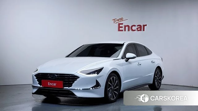 Hyundai Sonata (DN8) 2019 Белый из Кореи