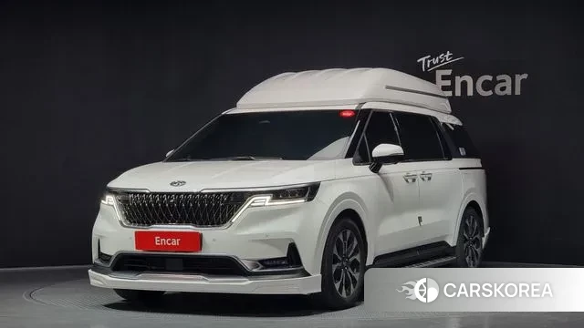 Kia Carnival 4th generation 2021 Белый из Кореи