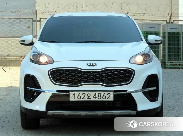 Kia Sportage The Bold 2019 Белый из Кореи