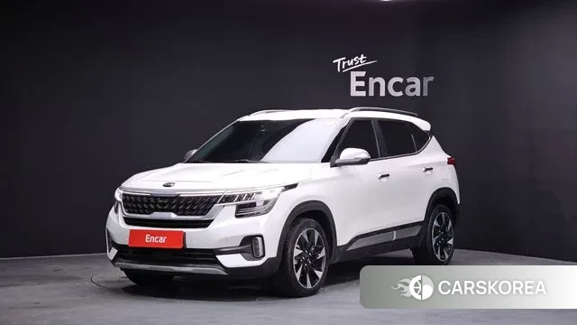 Kia Seltos 2021 Белый из Кореи