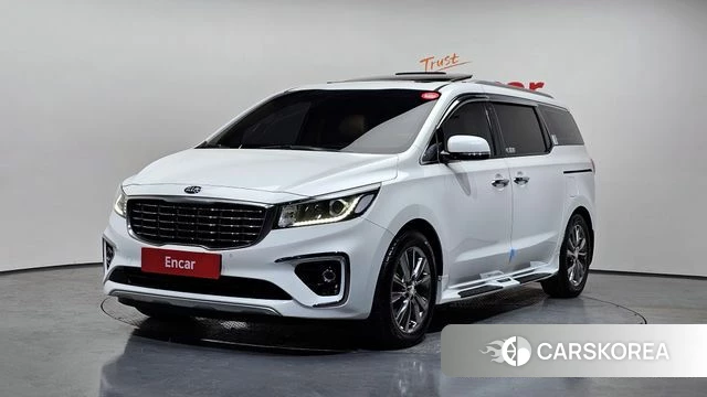 Kia The New Carnival 2019 Белый из Кореи