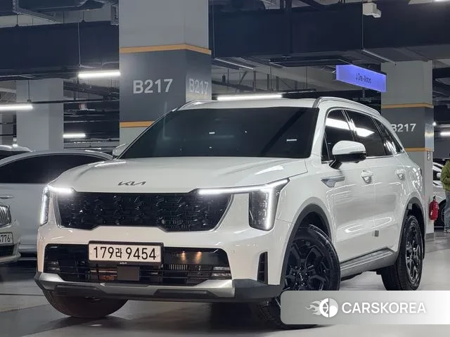 Kia The New Sorento 4th Generation 2023 Белый из Кореи