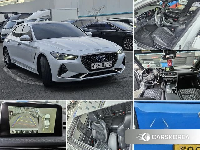 Genesis G70 2018 Белый из Кореи