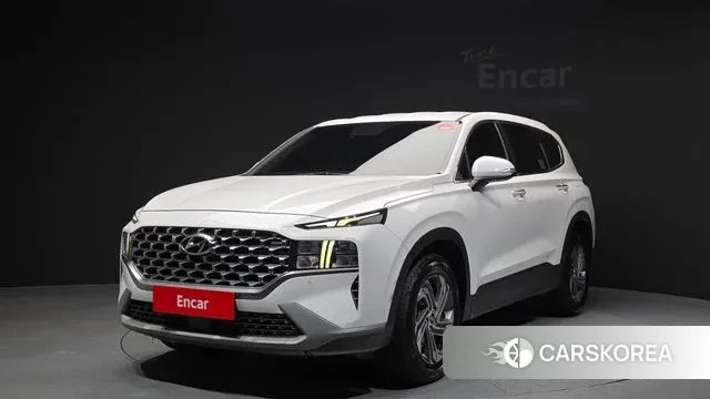 Hyundai The New Santa Fe 2022 Белый из Кореи