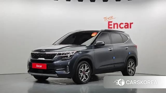 Kia Seltos 2019 Серый из Кореи