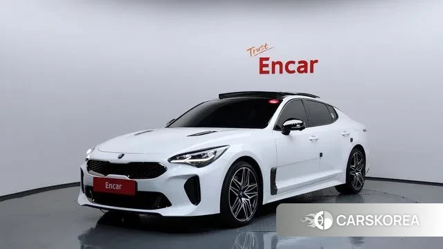 Kia Stinger Meister 2021 Белый из Кореи
