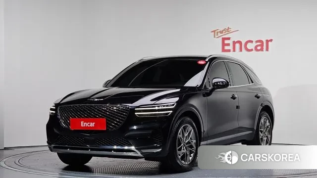 Genesis GV70 2021 Черный из Кореи