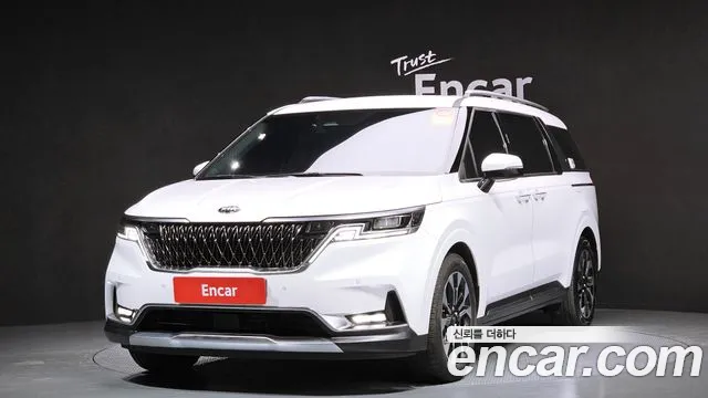 Kia Carnival 4th generation 2021 Белый из Кореи