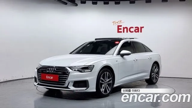 Audi A6 (C8) 2022 Белый из Кореи