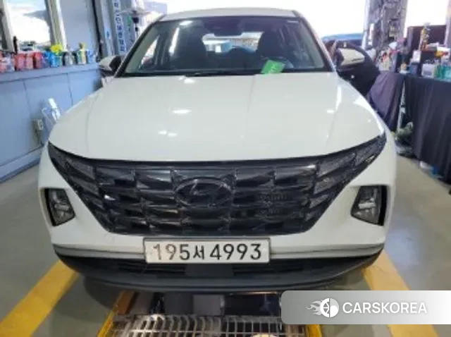Hyundai Tucson (NX4) 2021 Белый из Кореи