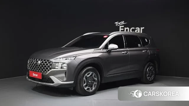Hyundai The New Santa Fe 2022 Серый из Кореи