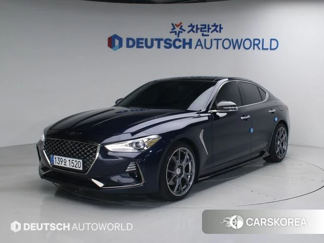 Genesis G70 2018 Синий из Кореи