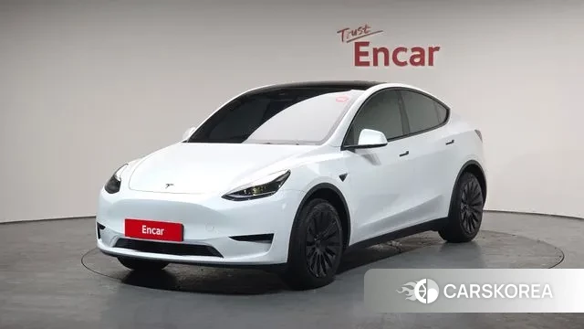 Tesla Model Y 2024 Белый из Кореи