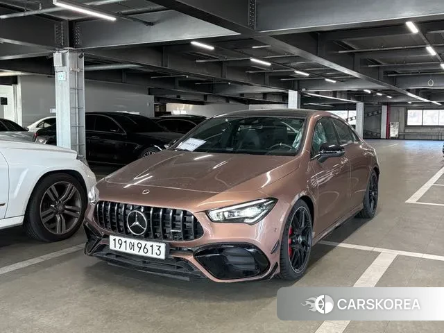 Mercedes-Benz CLA-Class C118 2023 Розовый из Кореи