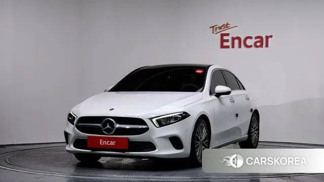 Mercedes-Benz A-Class W177 2021 Белый из Кореи