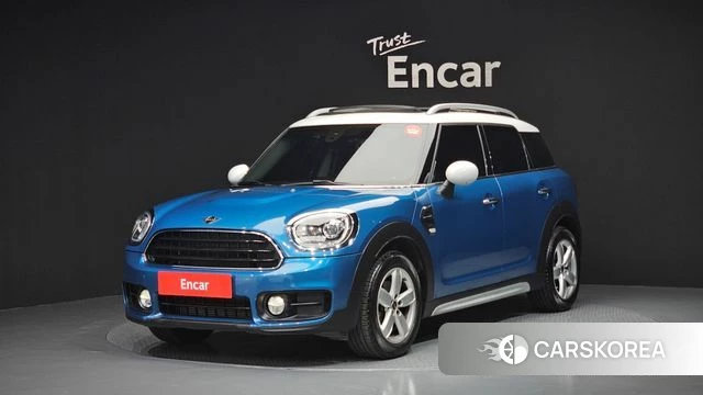 Mini Cooper Countryman 2019 Синий из Кореи