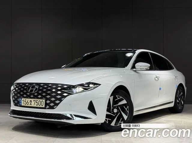 Hyundai The New Grandeur IG Hybrid 2022 Белый из Кореи
