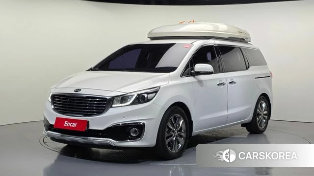 Kia All New Carnival 2018 Белый из Кореи