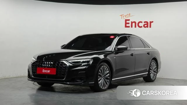 Audi A8 (D5) 2022 Черный из Кореи