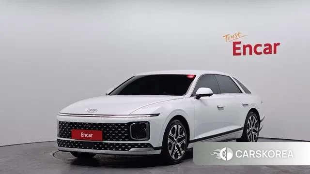 Hyundai Grandeur (GN7) 2023 Белый из Кореи