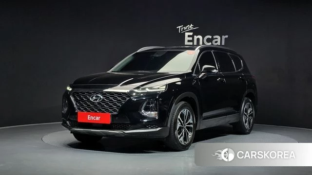 Hyundai Santa Fe TM 2019 Черный из Кореи