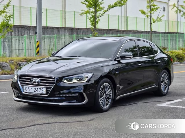Hyundai Grandeur IG Hybrid 2018 Черный из Кореи
