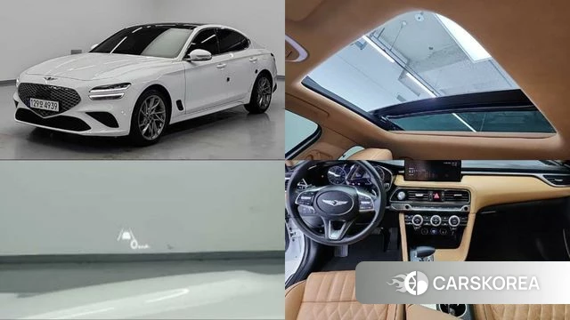 Genesis The New G70 2023 Белый из Кореи