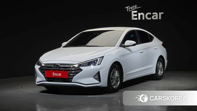 Hyundai The New Avante AD 2020 Белый из Кореи