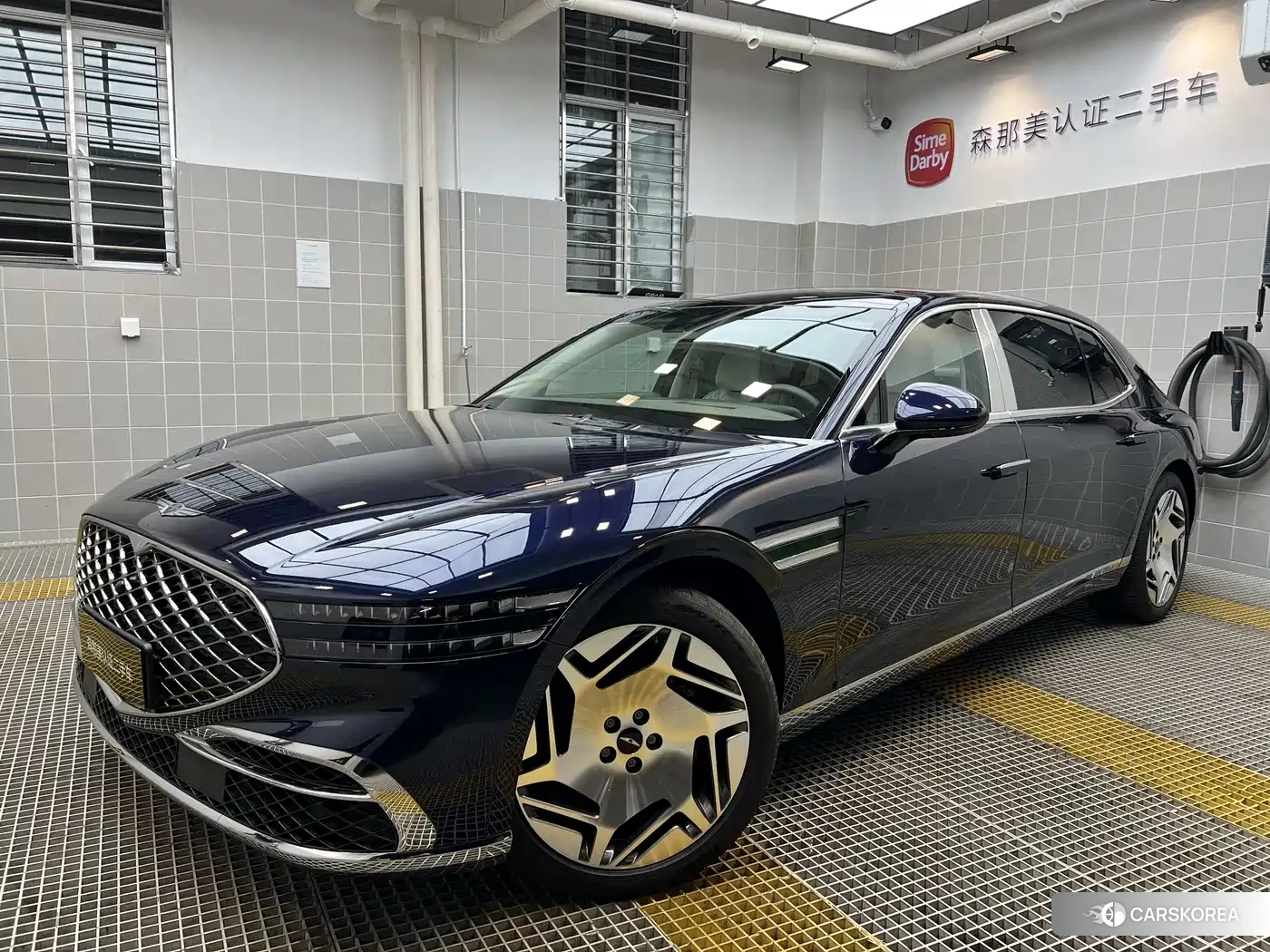 Genisys G90 2023 Синий из Китая