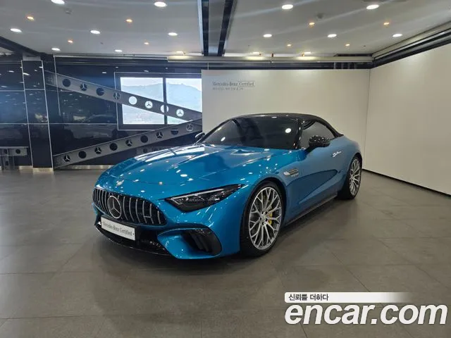 Mercedes-Benz SL-Class R232 2023 Синий из Кореи