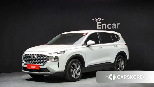 Hyundai The New Santa Fe 2021 Белый из Кореи