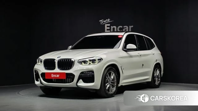 BMW X3 (G01) 2021 Белый из Кореи