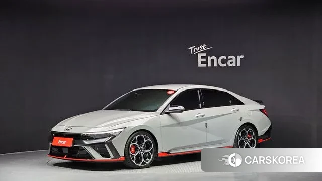Hyundai The New Avante (CN7) 2025 Серебристо-серый из Кореи