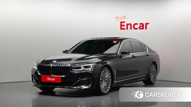 BMW 7 Series (G11) 2020 Черный из Кореи