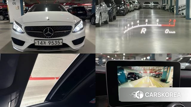 Mercedes-Benz C-Class W205 2018 Белый из Кореи