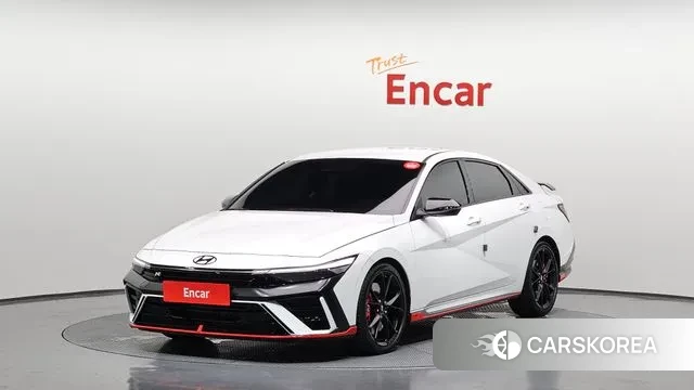 Hyundai The New Avante (CN7) 2025 Белый из Кореи