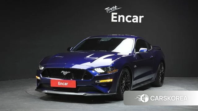 Ford Mustang 2019 Синий из Кореи