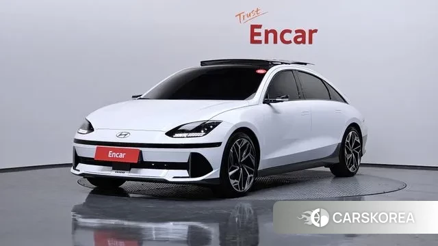 Hyundai Ionic 6 2023 Белый из Кореи