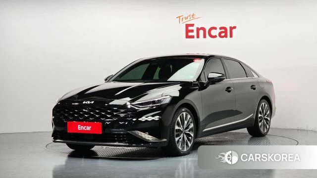 Kia K8 2021 Черный из Кореи