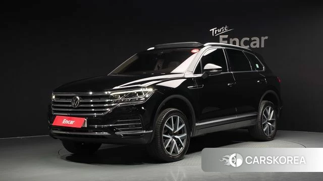 Volkswagen Touareg 3rd generation 2023 Черный из Кореи