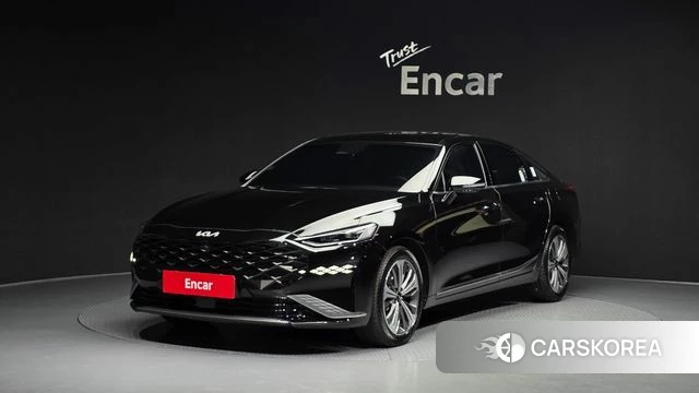 Kia K8 Hybrid 2024 Черный из Кореи
