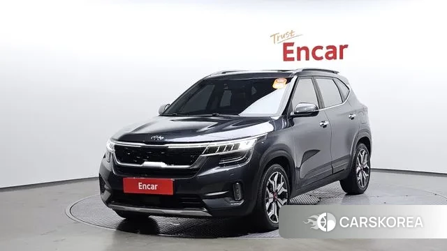 Kia Seltos 2020 Серый из Кореи