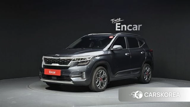 Kia Seltos 2019 Серый из Кореи