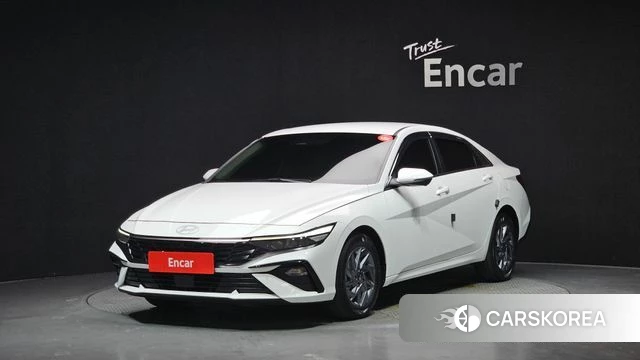 Hyundai The New Avante (CN7) 2025 Белый из Кореи
