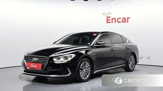 Hyundai Grandeur IG Hybrid 2019 Черный из Кореи