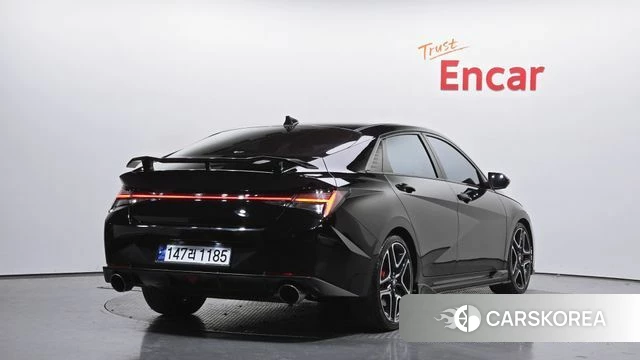 Hyundai Avante (CN7) 2021 Черный из Кореи