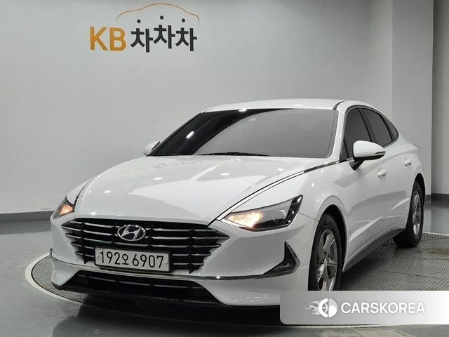 Hyundai Sonata (DN8) 2019 Белый из Кореи