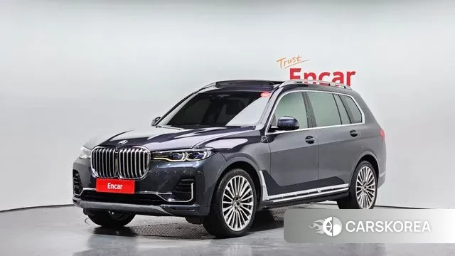 BMW X7 (G07) 2020 Серый из Кореи